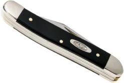 Case Working Medium Jack Knife Jet Black Synthetic, 00220, 22087 SS Couteau -Marché Couteaux Magasin CE220 05 case ce220 05