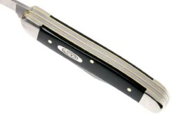 Case Working Medium Jack Knife Jet Black Synthetic, 00220, 22087 SS Couteau -Marché Couteaux Magasin CE220 09 case ce220 09