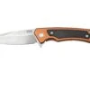 Case The Marilla, S35VN, Brown Anodized Aluminum, Black G-10 Inlay, 25885 Couteau De Poche