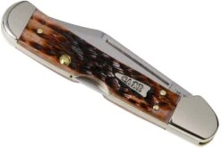 Case Mini Copperlock Brown Bone, Peach Seed Jig, 42655, 61749L SS Couteau De Poche -Marché Couteaux Magasin CE42655 06 case