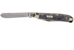 Case Mini Trapper Pocket Worn Grey Bone, Crandall Jig, 58414, 6207 CV Couteau De Poche -Marché Couteaux Magasin CE58414 03 case knives