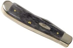 Case Mini Trapper Pocket Worn Grey Bone, Crandall Jig, 58414, 6207 CV Couteau De Poche -Marché Couteaux Magasin CE58414 04 case knives