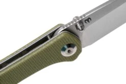 Civivi Hadros C20004-3 Olive Micarta Couteau De Poche, Dylan Mallery Design -Marché Couteaux Magasin CIC20004 3 06 civivi