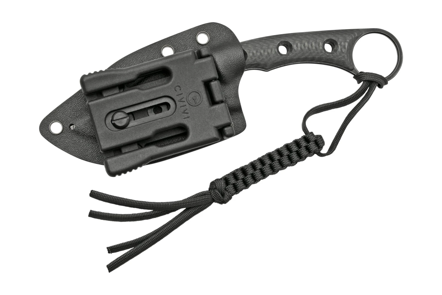 Civivi Midwatch C20059B-DS1 Carbon Fiber Damast, Couteau Fixe 7 Civivi Midwatch C20059B-DS1 Carbon Fiber Damast, Couteau Fixe – Image 7