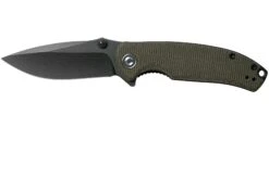 Civivi Pintail C2020C Black, Dark Green Micarta Couteau De Poche