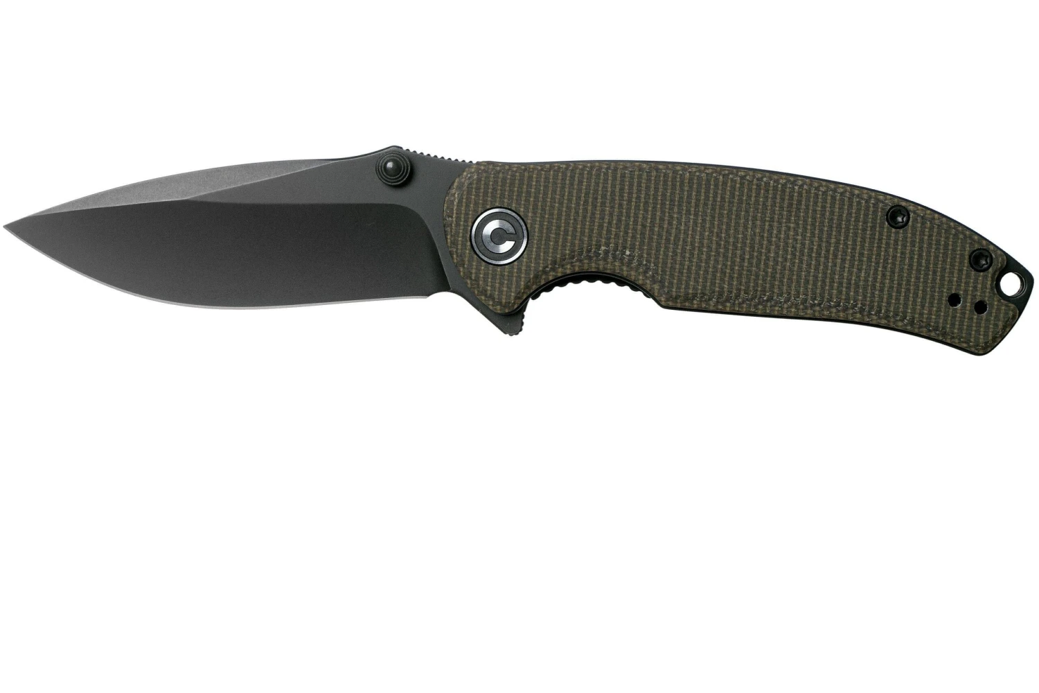 Civivi Pintail C2020C Black, Dark Green Micarta Couteau De Poche 1 Civivi Pintail C2020C Black, Dark Green Micarta Couteau De Poche