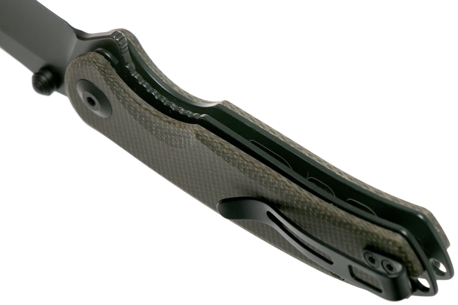 Civivi Pintail C2020C Black, Dark Green Micarta Couteau De Poche 5 Civivi Pintail C2020C Black, Dark Green Micarta Couteau De Poche – Image 5