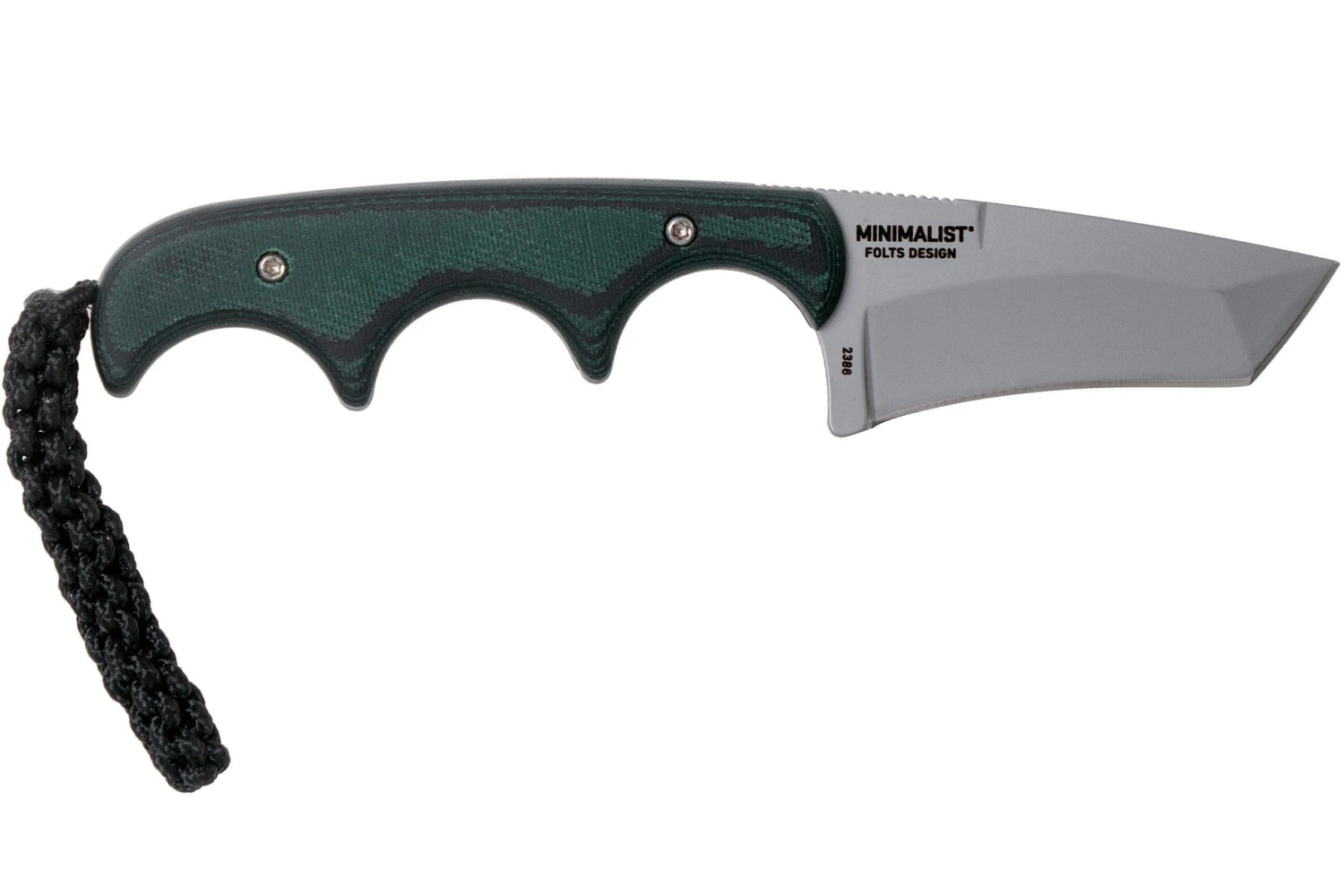 CRKT Minimalist Tanto 2386 Couteau De Cou, Alan Folts Design 2 CRKT Minimalist Tanto 2386 Couteau De Cou, Alan Folts Design – Image 2