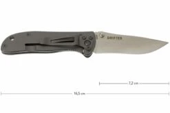 CRKT Drifter - Stainless Handle - 6450S