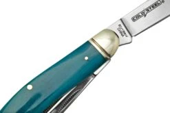 Cold Steel Gentleman's Stockman FL-GSTKM-B, Blue Bone, Couteau De Poche 10 Cold Steel Gentleman's Stockman FL-GSTKM-B, Blue Bone, Couteau De Poche -Marché Couteaux Magasin CSFLGSTKMB 05 coldsteel