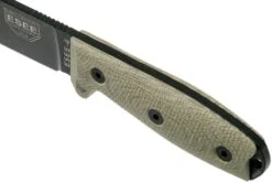 ESEE Model 4 Black Blade 3D Green Canvas Micarta Couteau De Survie 4PB-017 étui Noir + Clip De Poche -Marché Couteaux Magasin EE 4PB 017 05 esee knives