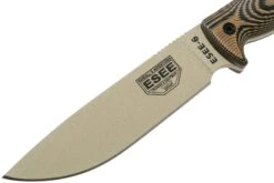 ESEE Model 6 Desert Tan Blade 3D Coyote-Black G10 Couteau De Survie 6PDT-005 étui Kydex + Clip Plat -Marché Couteaux Magasin EE 6PDT 005 03 esee knives
