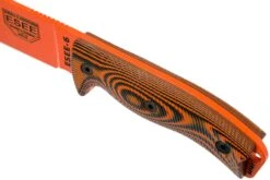 ESEE Model 6 Orange Blade 3D Neon Orange-Black G10 Couteau De Survie 6POR-006 étui Noir + Clip Plat -Marché Couteaux Magasin EE 6POR 006 05 esee knives