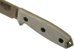 ESEE Model 3 Dark Earth Blade, Grey Handle 3P-MB-DE Avec étui + Clip Et MOLLE-back -Marché Couteaux Magasin EE ESEE 3P MB DE 05 esee knives