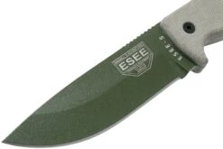 ESEE Model 5 OD Blade, Desert Tan Handle 5P-KO-OD Couteau De Survie Sans étui -Marché Couteaux Magasin EE ESEE 5P KO OD 03 esee knives v201901