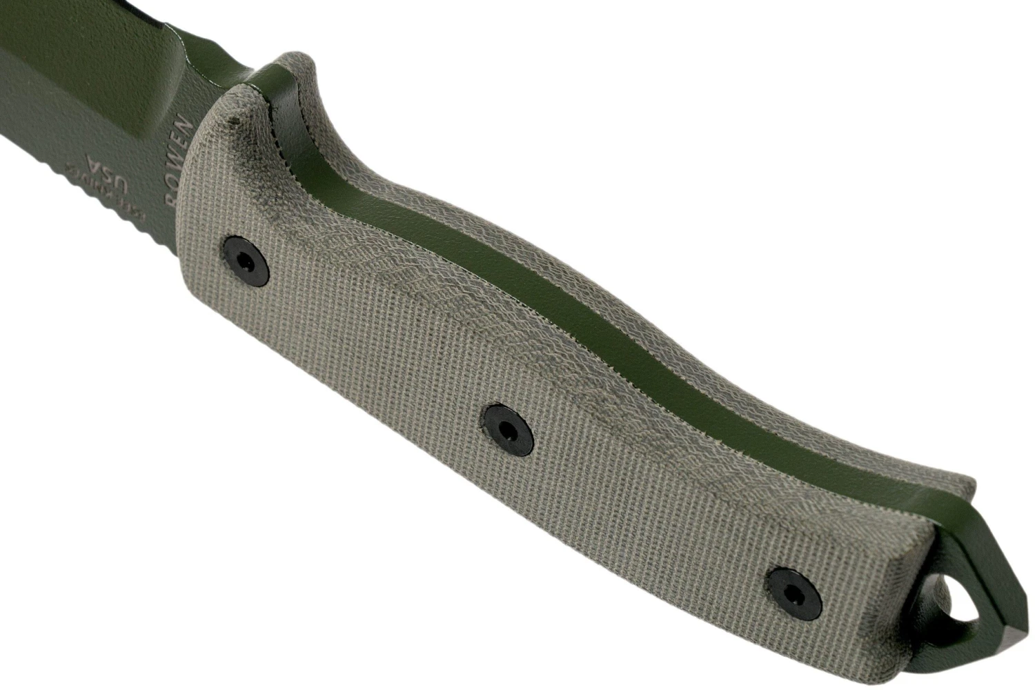 ESEE Model 5 OD Blade, Desert Tan Handle 5P-OD Avec étui Kydex + Clip Ceinture 4 ESEE Model 5 OD Blade, Desert Tan Handle 5P-OD Avec étui Kydex + Clip Ceinture – Image 4