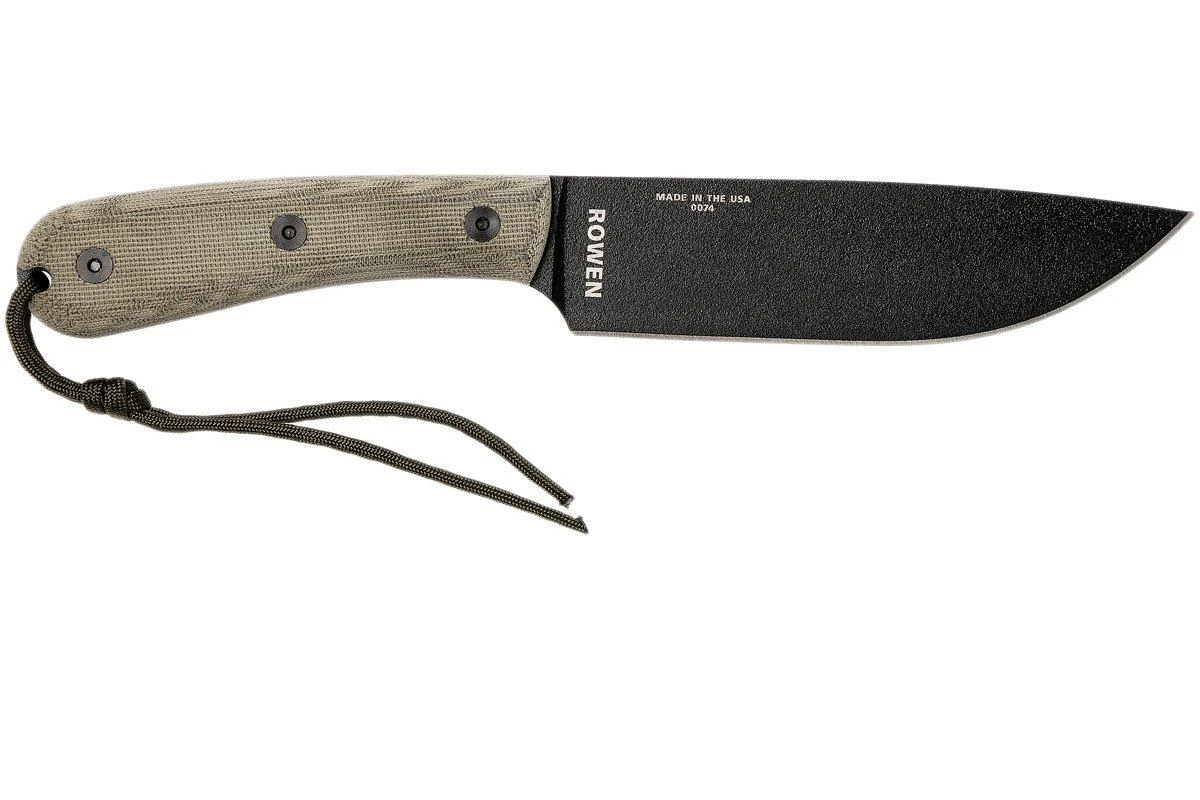 ESEE Model 6HM Couteau Bushcraft Modified Handle, étui En Cuir 2 ESEE Model 6HM Couteau Bushcraft Modified Handle, étui En Cuir – Image 2