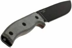 ESEE Model 6 Black Blade, Grey Handle 6P-KO Couteau De Survie Sans étui 12 ESEE Model 6 Black Blade, Grey Handle 6P-KO Couteau De Survie Sans étui -Marché Couteaux Magasin EE ESEE 6P KO 06 esee knives model 6 ee esee 6p ko d6