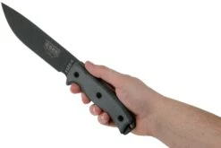 ESEE Model 6 Tactical Gunsmoke, Grey Handle 6P-TG Avec étui Noir + Clip Ceinture -Marché Couteaux Magasin EE ESEE 6P TG 06 esee knives