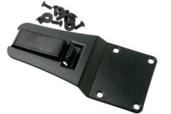 ESEE Model 6 Tactical Gunsmoke, Grey Handle 6P-TG Avec étui Noir + Clip Ceinture -Marché Couteaux Magasin EE ESEE 6P TG 09 esee knives