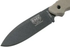 ESEE Laser Strike Tactical Gunsmoke LS-PTG Couteau De Survie Avec étui Kydex + Clip Ceinture -Marché Couteaux Magasin EE ESEE LS PTG 03 esee knives