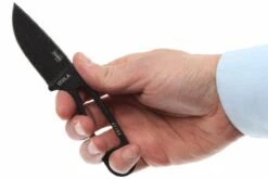 ESEE Izula Black IZULA-B Couteau De Cou Avec étui Noir + Clip Ceinture 10 ESEE Izula Black IZULA-B Couteau De Cou Avec étui Noir + Clip Ceinture -Marché Couteaux Magasin EE IZULA B 06 esee knives izula black ee izula b d4