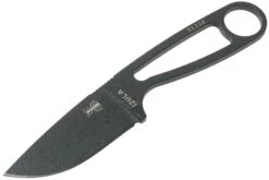 ESEE Izula Tactical Gunsmoke IZULA-TG-B Couteau De Cou Avec étui Noir, Plaquettes De Manche Et Clip Ceinture -Marché Couteaux Magasin EE IZULA TG 04 esee knives