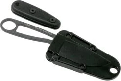 ESEE Izula Tactical Gunsmoke IZULA-TG-B Couteau De Cou Avec étui Noir, Plaquettes De Manche Et Clip Ceinture -Marché Couteaux Magasin EE IZULA TG 05 esee knives