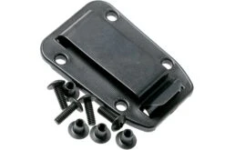 ESEE Izula Tactical Gunsmoke IZULA-TG-B Couteau De Cou Avec étui Noir, Plaquettes De Manche Et Clip Ceinture -Marché Couteaux Magasin EE IZULA TG 06 esee knives