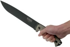 ESEE Junglas Tactical Gunsmoke Couteau De Survie Avec étui Kydex + MOLLE Back -Marché Couteaux Magasin EE JUNGLAS TG 06 esee knives