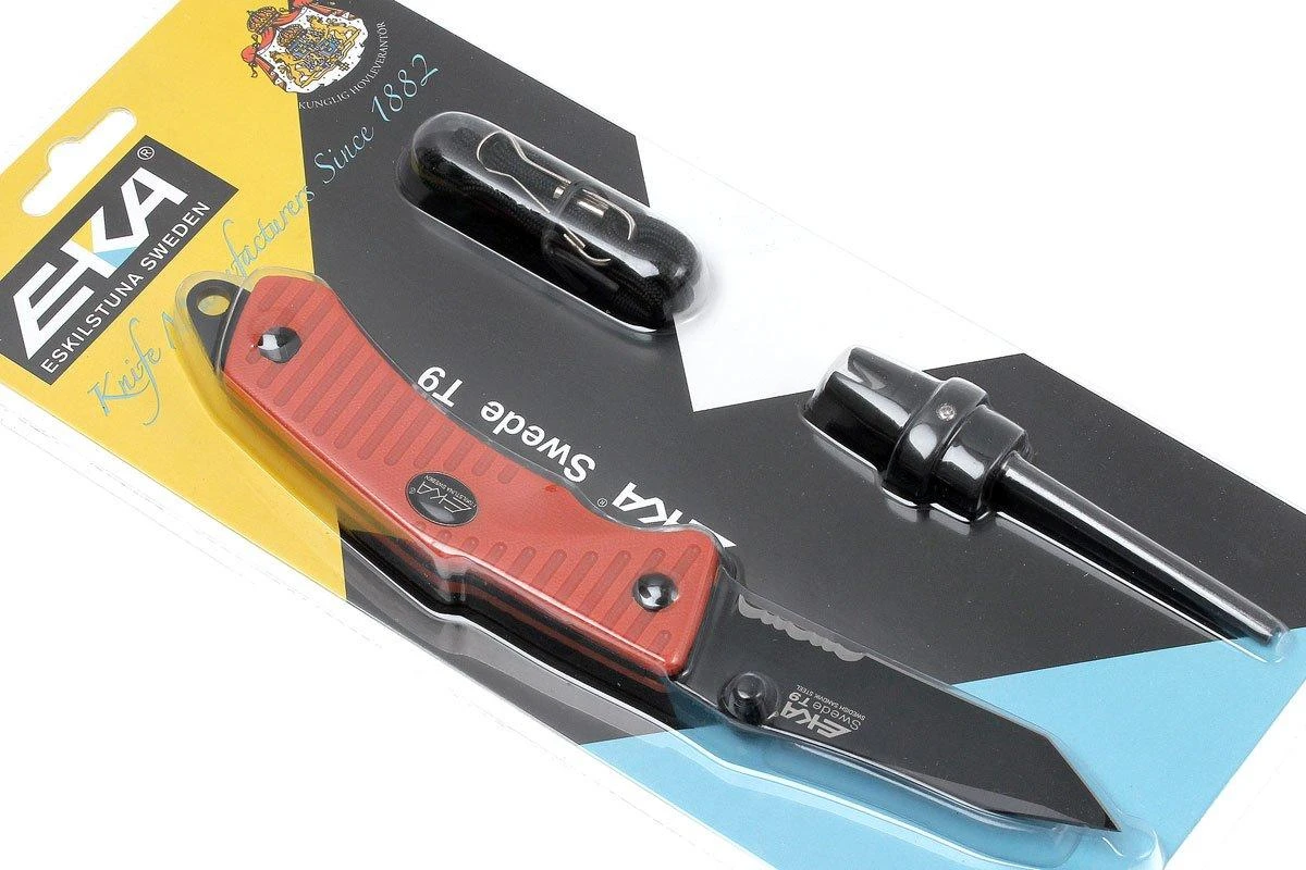 EKA Swede T9 Tanto, G10, Orange 10 EKA Swede T9 Tanto, G10, Orange – Image 10