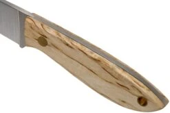 Brisa Bobtail 80, 037-L Flat Curly Birch, Couteau De Chasse -Marché Couteaux Magasin ENZ 037 L 05 enzo brisa