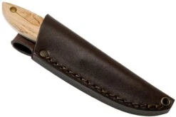 Brisa Bobtail 80, 037-L Flat Curly Birch, Couteau De Chasse -Marché Couteaux Magasin ENZ 037 L 06 enzo brisa