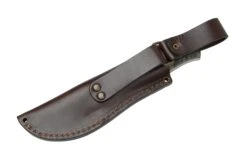 Brisa Skinner 90 - Elmax Flat - Stabilized Curly Birch 361 Couteau De Chasse -Marché Couteaux Magasin ENZ 361 04 brisa