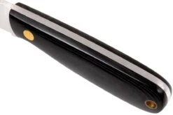 Brisa Necker 70, Noir Micarta, Gaine En Cuir 9803 -Marché Couteaux Magasin ENZ 9803 05 enzo enz 9803 05