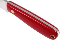 Brisa Necker 70 Alice, Red Micarta, Leather Sheath 9819 -Marché Couteaux Magasin ENZ 9819 05 enzo enz 9819 05