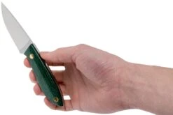 Brisa Bobtail 80 Green Micarta Handle, 12C27, étui En Cuir 9958 13 Brisa Bobtail 80 Green Micarta Handle, 12C27, étui En Cuir 9958 -Marché Couteaux Magasin ENZ 9958 06 enzo knives