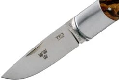 Fällkniven TK3 Tre Kronor Desert Ironwood TK3ic Couteau De Gentleman -Marché Couteaux Magasin FKTK3IC 03 fallkniven