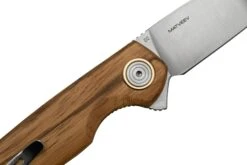 Black Fox Argus BF-760W Satin D2 Zebra Wood, Couteau De Poche 10 Black Fox Argus BF-760W Satin D2 Zebra Wood, Couteau De Poche -Marché Couteaux Magasin FOBF 760W 05 blackfox