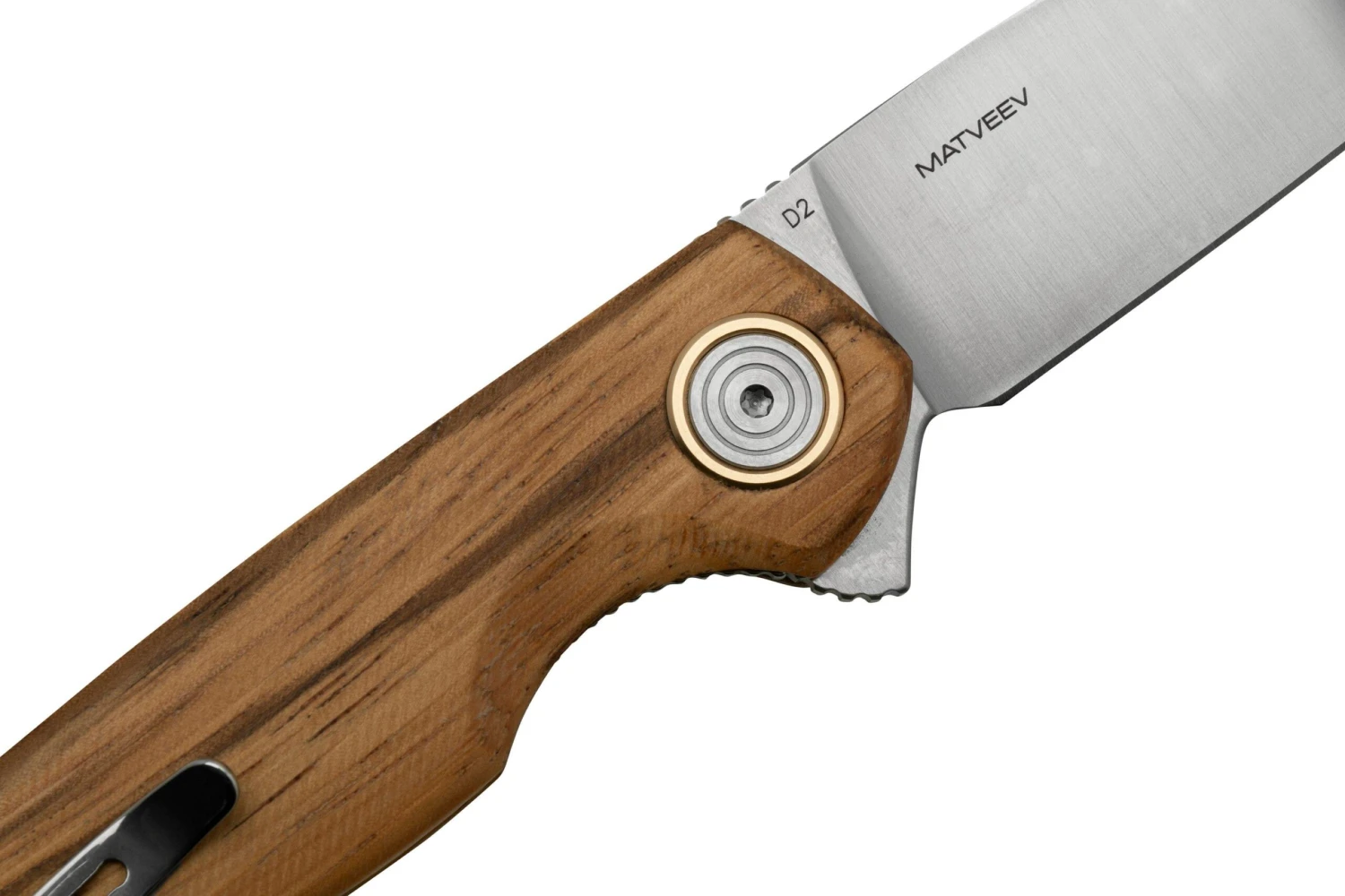 Black Fox Argus BF-760W Satin D2 Zebra Wood, Couteau De Poche 5 Black Fox Argus BF-760W Satin D2 Zebra Wood, Couteau De Poche – Image 5