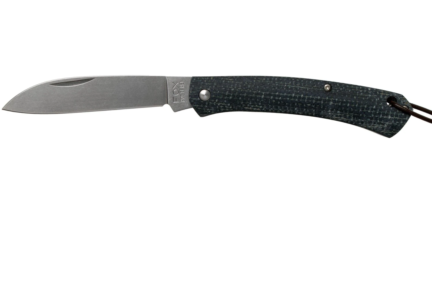 Fox Nauta FX-230MI Black Micarta Couteau De Poche 1 Fox Nauta FX-230MI Black Micarta Couteau De Poche