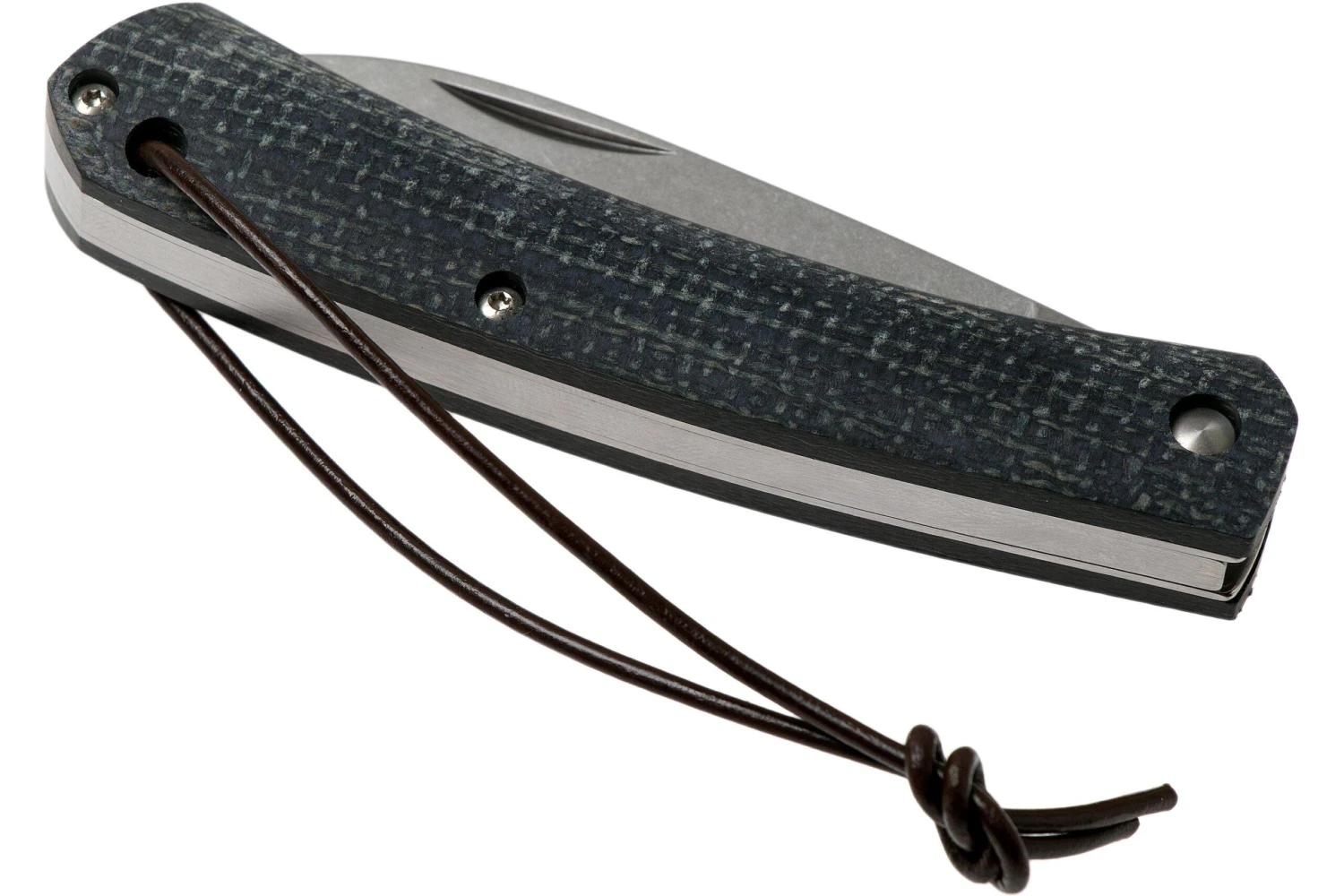 Fox Nauta FX-230MI Black Micarta Couteau De Poche 4 Fox Nauta FX-230MI Black Micarta Couteau De Poche – Image 4