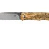 Fox Knives FX-525BE Curly Birch Couteau De Poche, Bob Terzuola Design