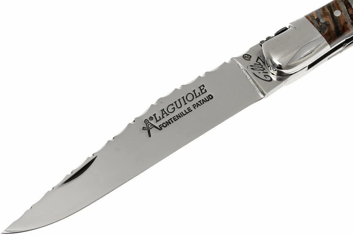 Fontenille Pataud Traditionnel 11 Cm, Guilloché, Ivoire De Mammouth, L11MMTG 2 Fontenille Pataud Traditionnel 11 Cm, Guilloché, Ivoire De Mammouth, L11MMTG – Image 2