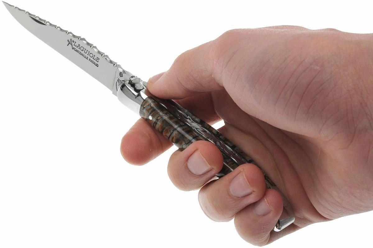 Fontenille Pataud Traditionnel 11 Cm, Guilloché, Ivoire De Mammouth, L11MMTG 6 Fontenille Pataud Traditionnel 11 Cm, Guilloché, Ivoire De Mammouth, L11MMTG – Image 6