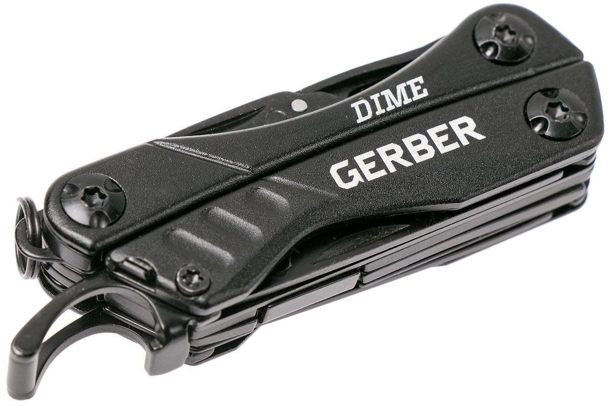 Gerber Dime Micro Pince Multifonction Noire, 30-000469 4 Gerber Dime Micro Pince Multifonction Noire, 30-000469 – Image 4