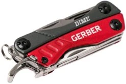 Gerber Dime Micro Pince Multifonction Rouge, 30-000417 -Marché Couteaux Magasin GERB30 000417 04 gerber gerb30 000417 04