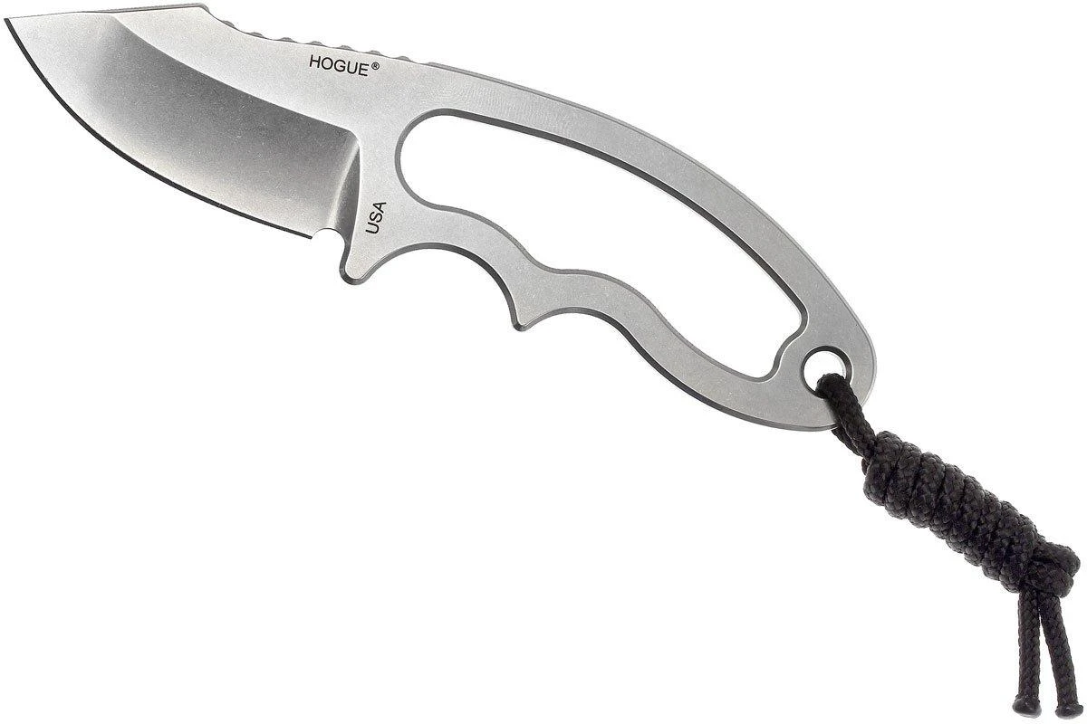 Hogue EX-F03 2.25" Clip Point Tumble Finish Neckknife 35370 3 Hogue EX-F03 2.25" Clip Point Tumble Finish Neckknife 35370 – Image 3