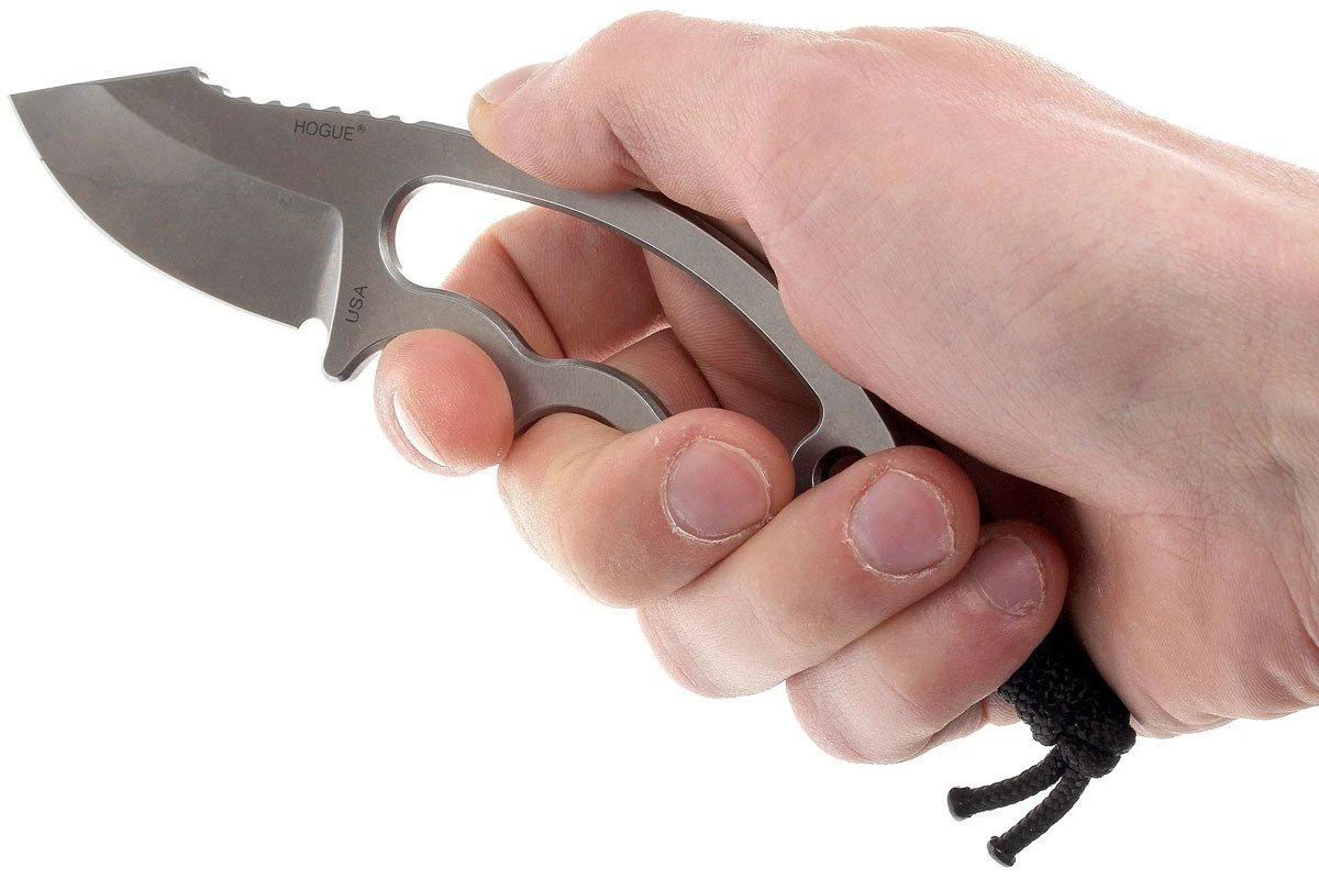 Hogue EX-F03 2.25" Clip Point Tumble Finish Neckknife 35370 9 Hogue EX-F03 2.25" Clip Point Tumble Finish Neckknife 35370 – Image 9