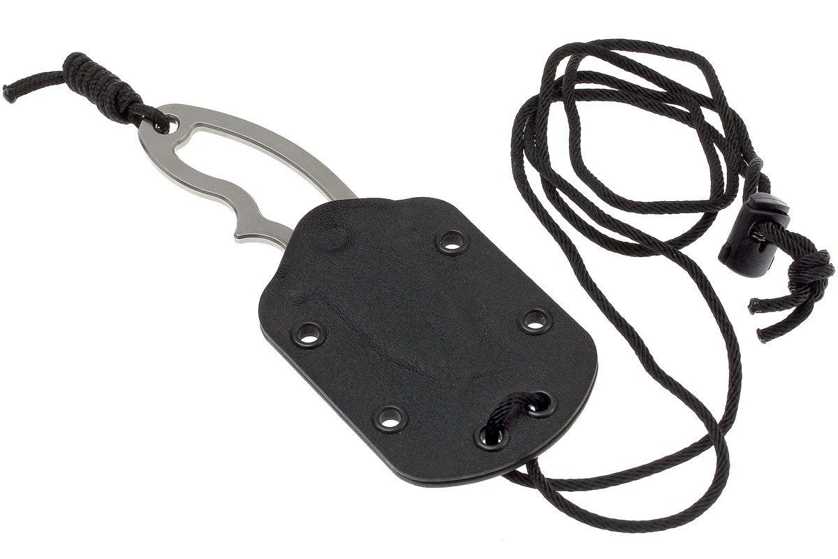 Hogue EX-F03 2.25" Clip Point Tumble Finish Neckknife 35370 11 Hogue EX-F03 2.25" Clip Point Tumble Finish Neckknife 35370 – Image 11